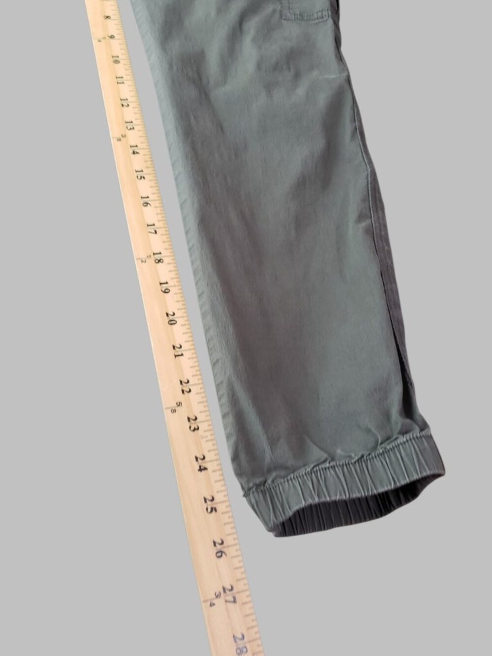 Hayes Women’s Cargo Jogger Pants Utility Tapered Leg Olive/Green Medium - Picture 6 of 10
